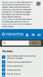 Mobile Screenshot of havering.gov.uk